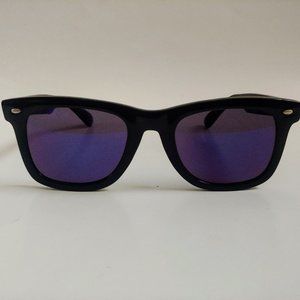 NWT Fashion Blues brother style w/ light blue iridium mirror lens sunglasses